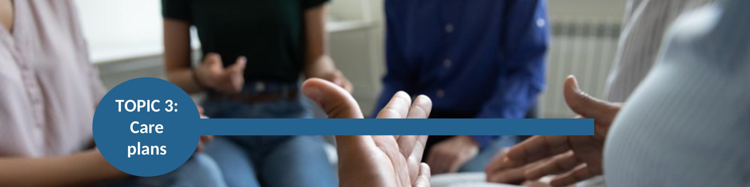 Practice team discussing Diabetes Care plans